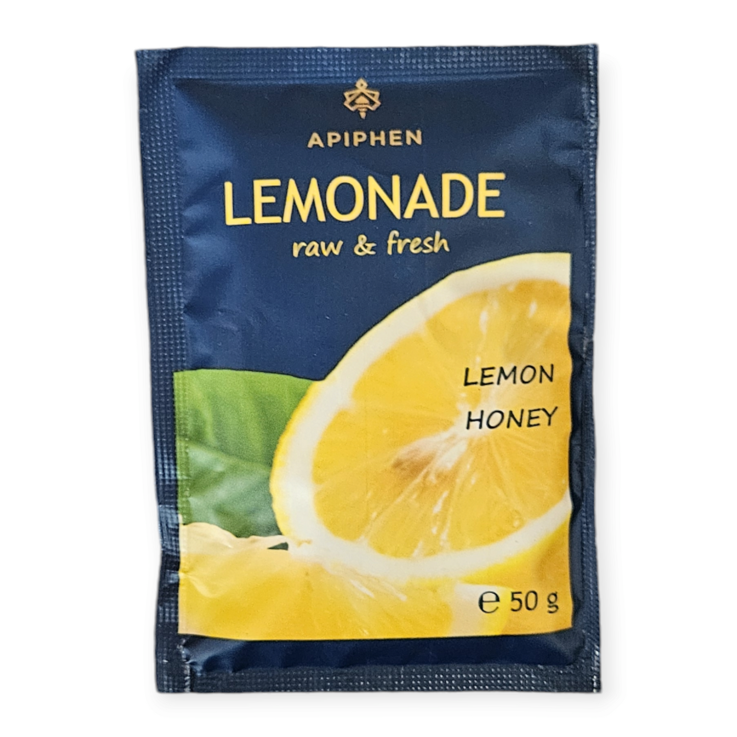 a sachet of 50 g Lemonade Apiphen Lemon Honey