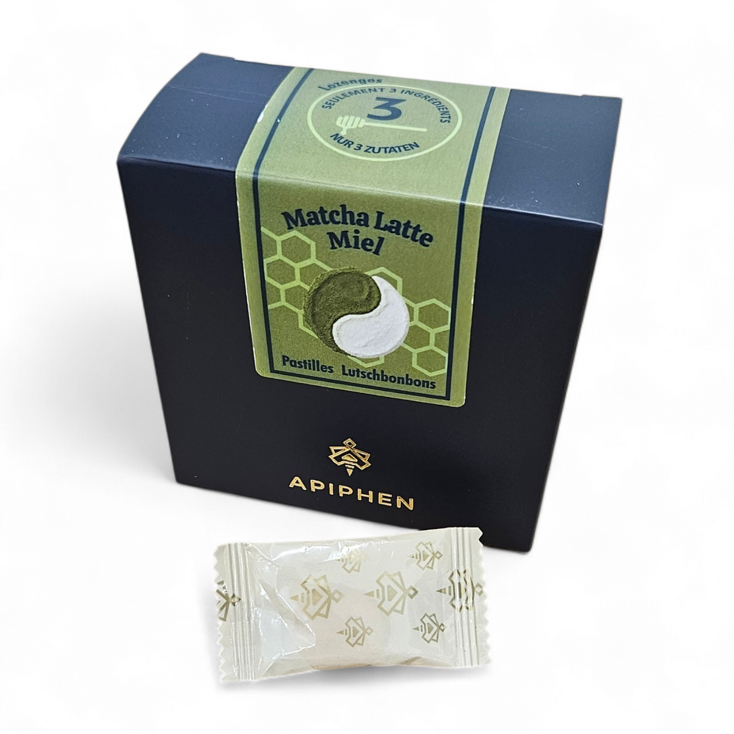 Matcha Latte Honey box lozenges