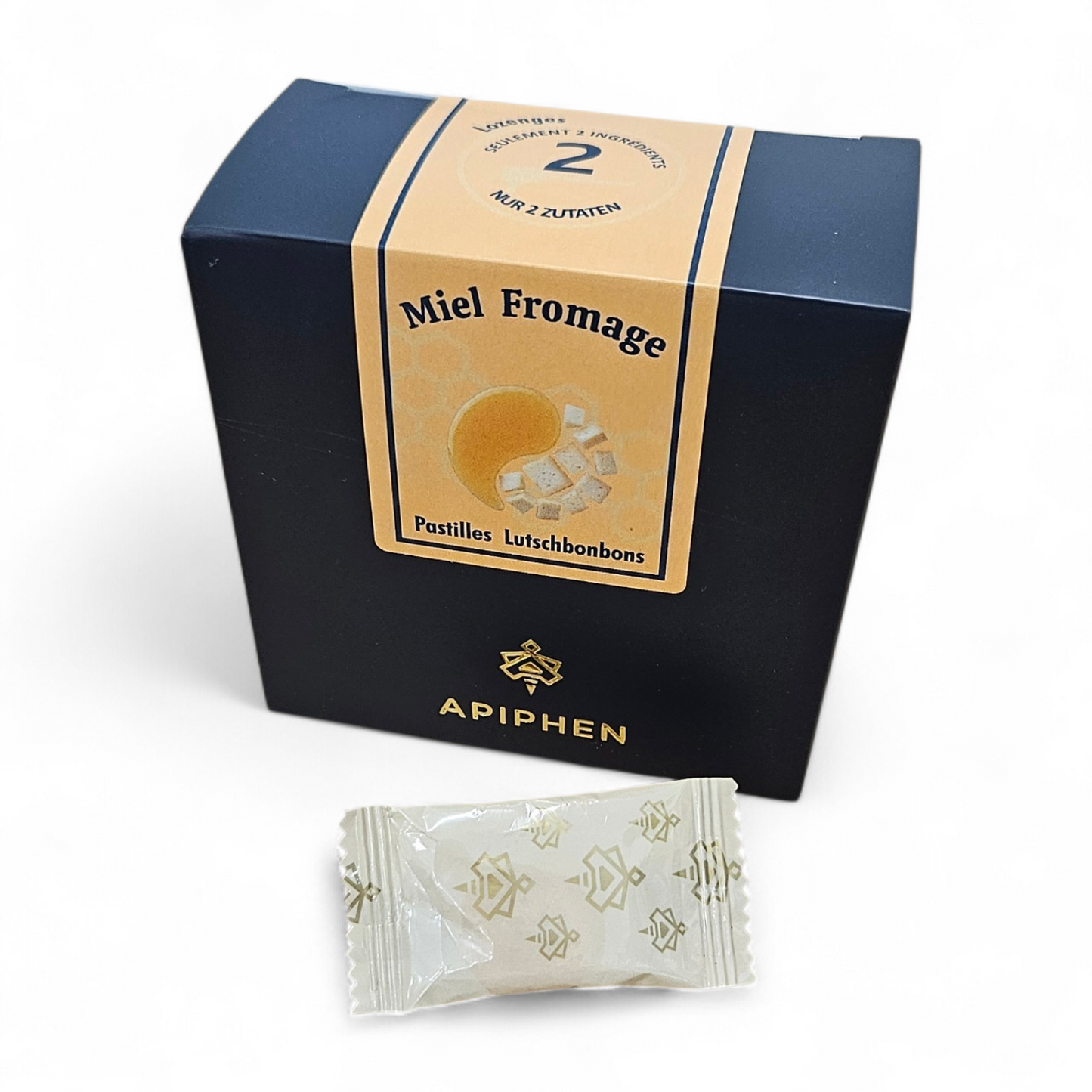 
                  
                    box Cheese Honey Lozenges
boîte de pastilles au fromage et au miel
Paket mit Käse-Honig-Lutschtabletten
confezione di pastiglie al formaggio e miele
                  
                